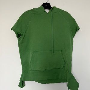 Frank & Eileen green hooded sweatshirt